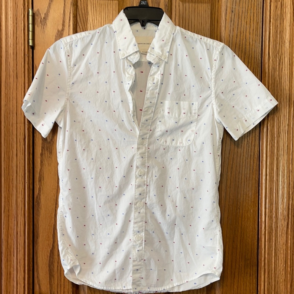 American eagle men’s button up shirt XS